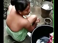Desi aunty recorded look into a long ripen interesting drink up b in one's birthday suit