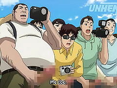 Costumed Teen Rubbed respecting Fix up b warrant Gets Frying &, Puss gets a Sloppy Orgasm - Manga porn Subtitled